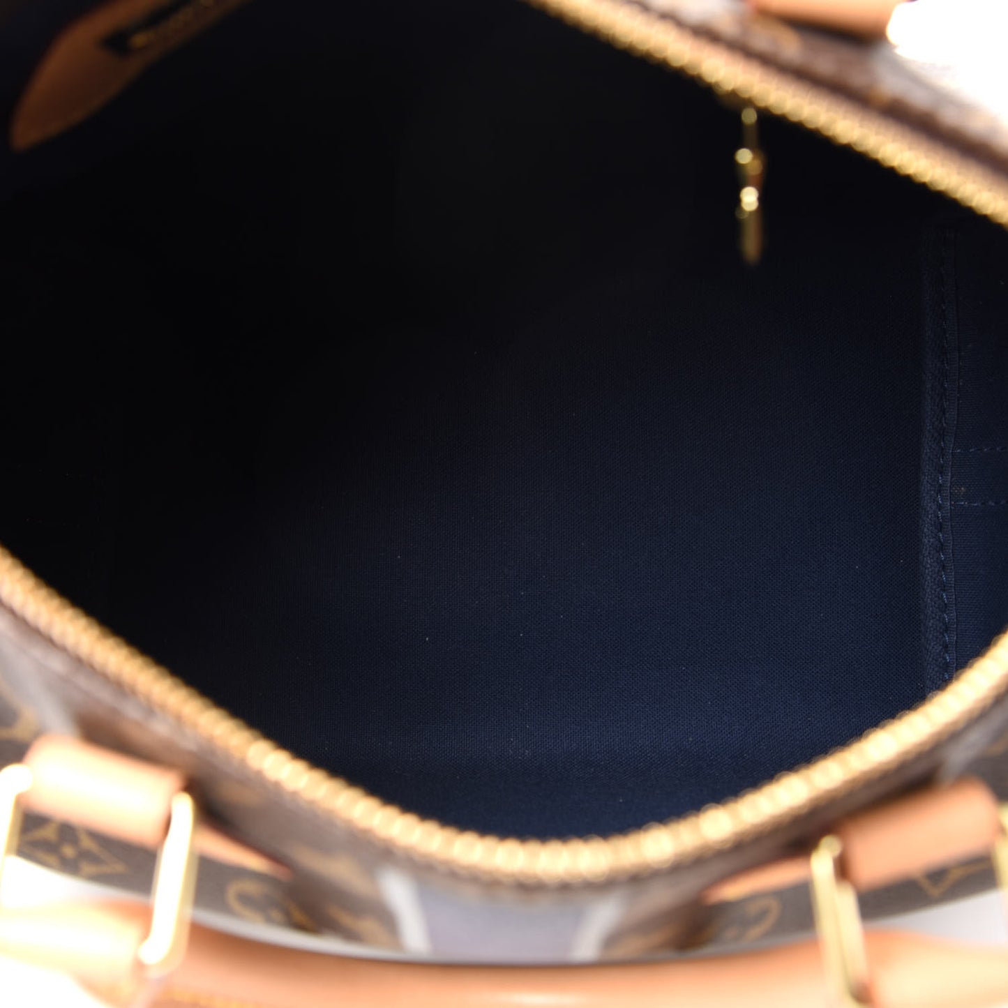Monogram My LV Heritage Speedy Bandouliere 25 Bleu Marine Gris
