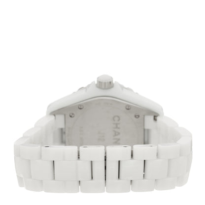 Chanel Stainless Steel Ceramic 38mm J12 Automatic Watch White 3 of 4