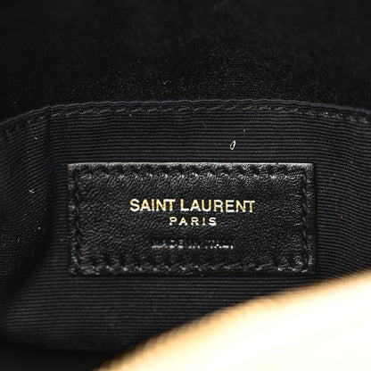 Saint Laurent Calfskin Matelasse Monogram Lou Belt Bag Ivory 6 of 11