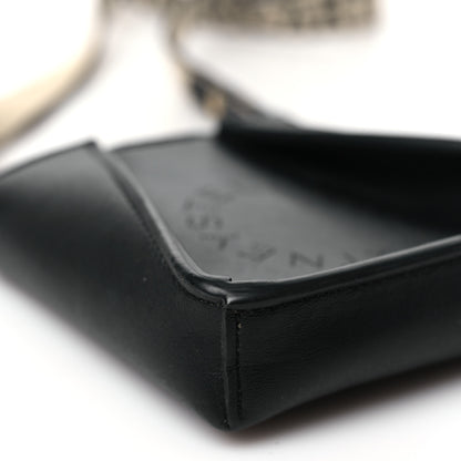 Stella McCartney Eco Alter Nappa Perforated Logo Micro Crossbody Black 9 of 10