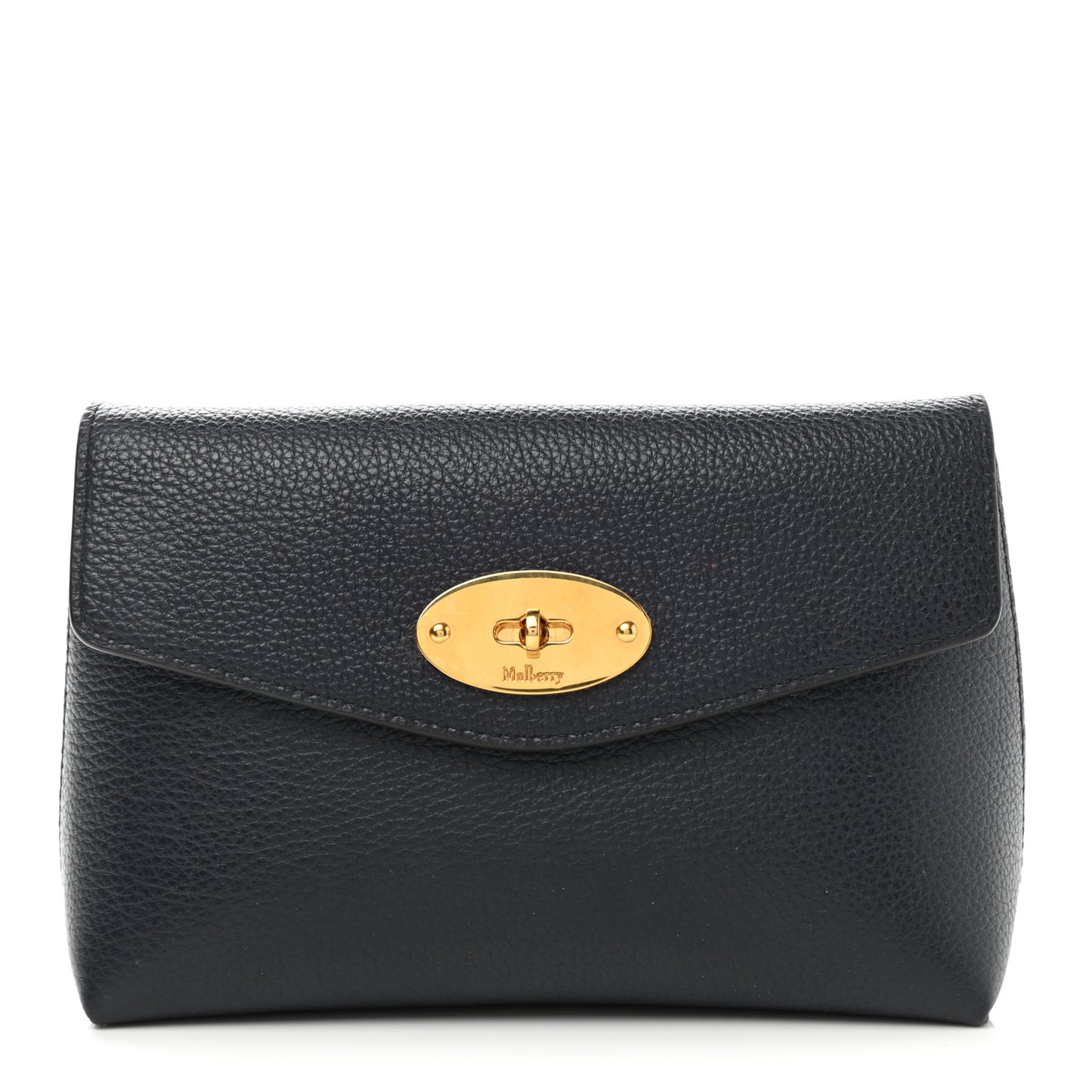 Small Classic Grain Darley Cosmetic Pouch Navy