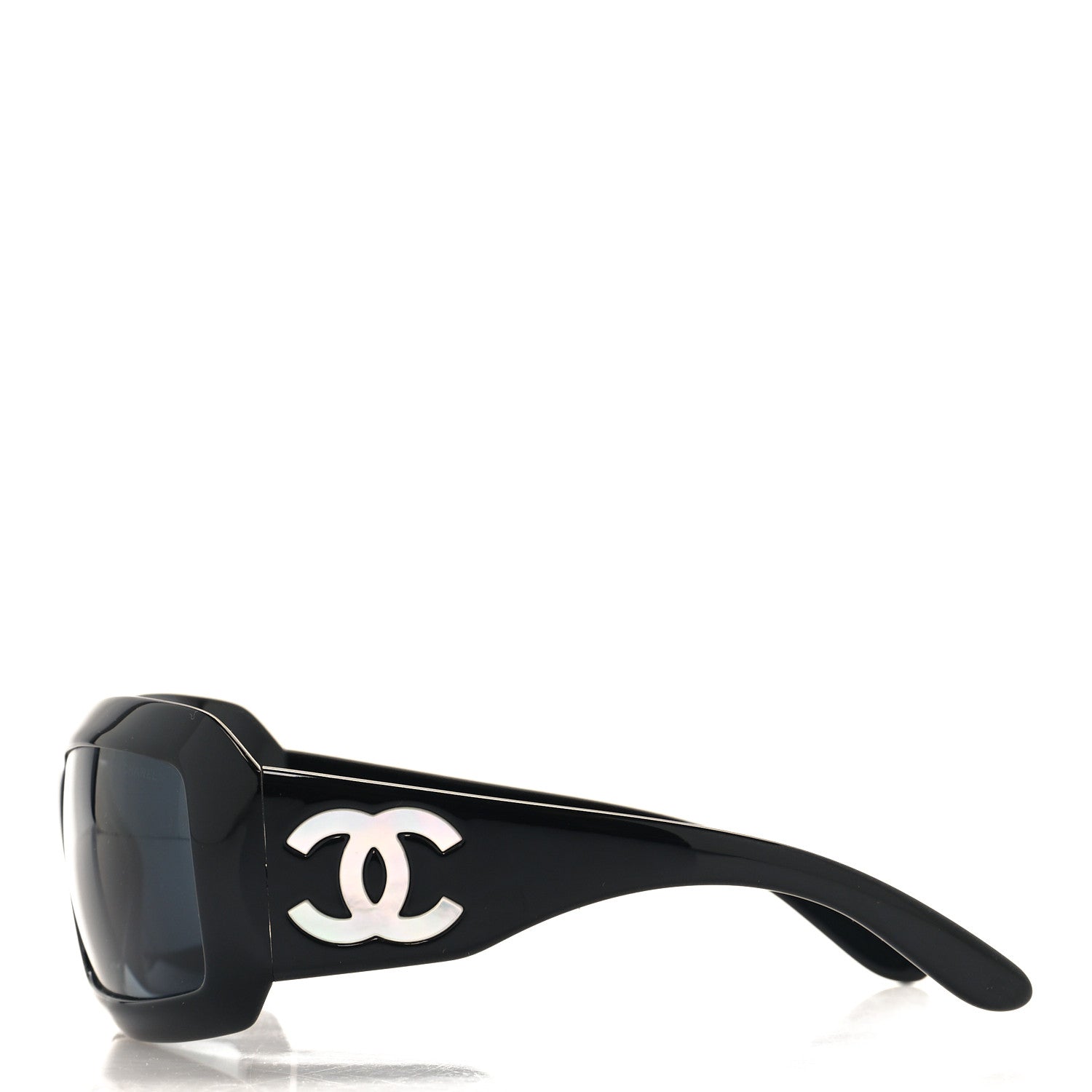 Chanel Mother of Pearl CC Sunglasses 5076-H Black 3 of 7