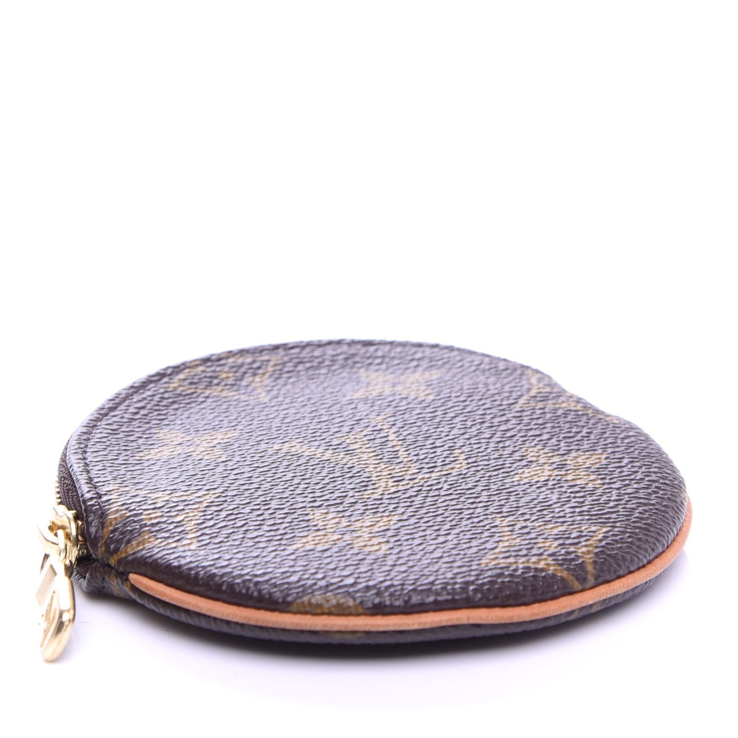 Monogram Round Coin Purse