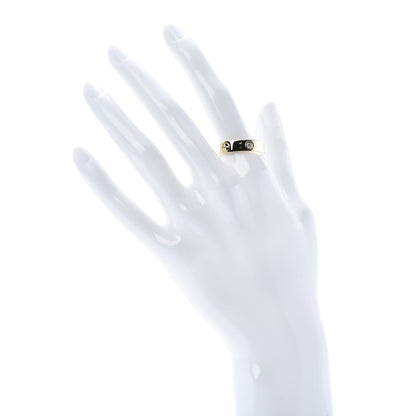 Cartier 18K Yellow Gold 3 Diamond 5.5mm LOVE Ring 58 8.5 2 of 5