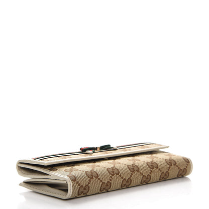 Gucci Monogram Mayfair Continental Wallet Off White 4 of 8