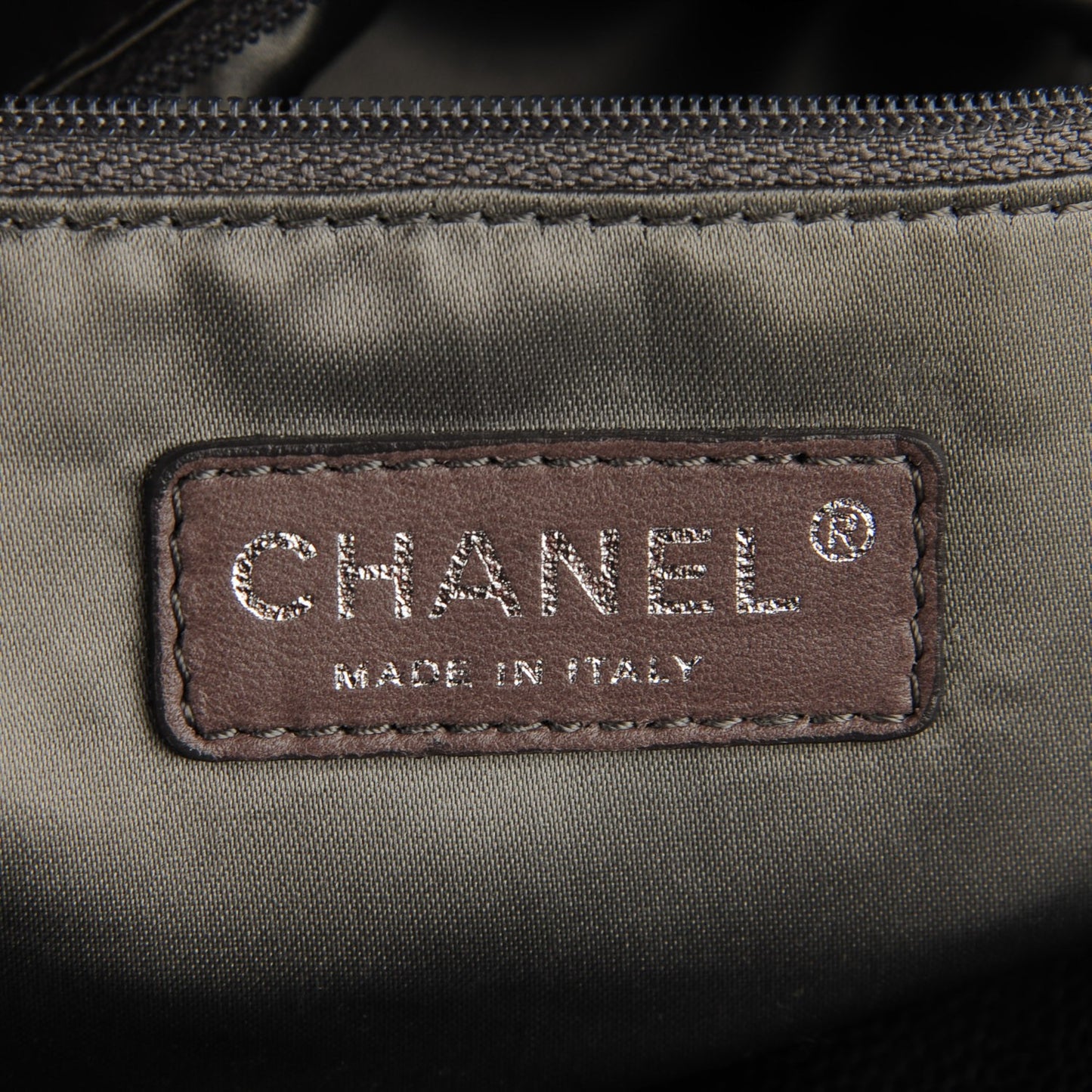 Glazed Caviar Large Pocket In The City Tote Black