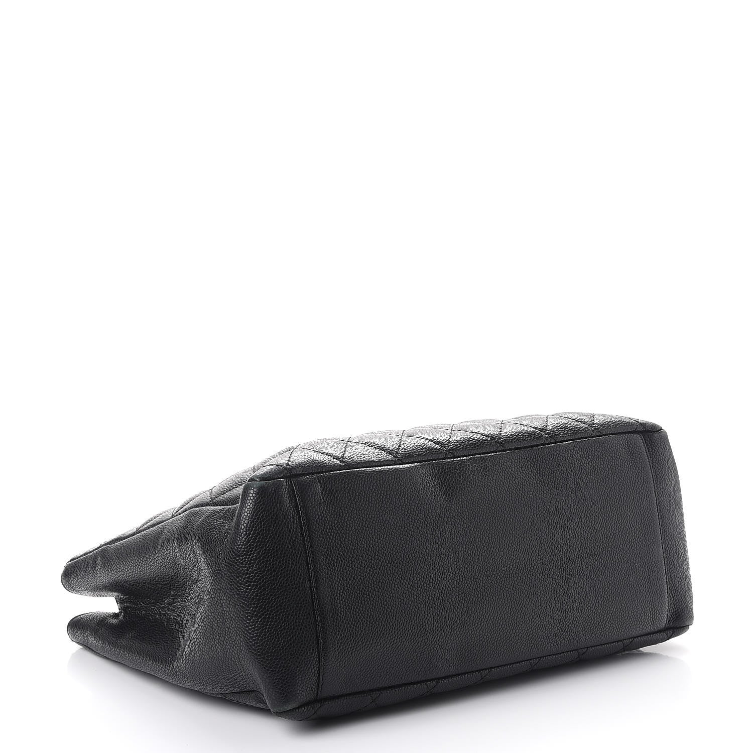 Chanel Caviar Quilted Grand Shopping Tote GST Black 4 of 11