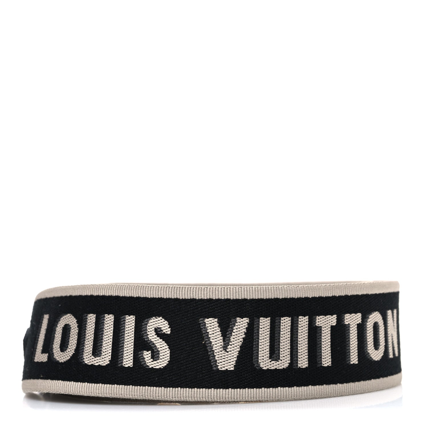 Louis Vuitton Jacquard Diane Shoulder Strap Black Ivory 2 of 3