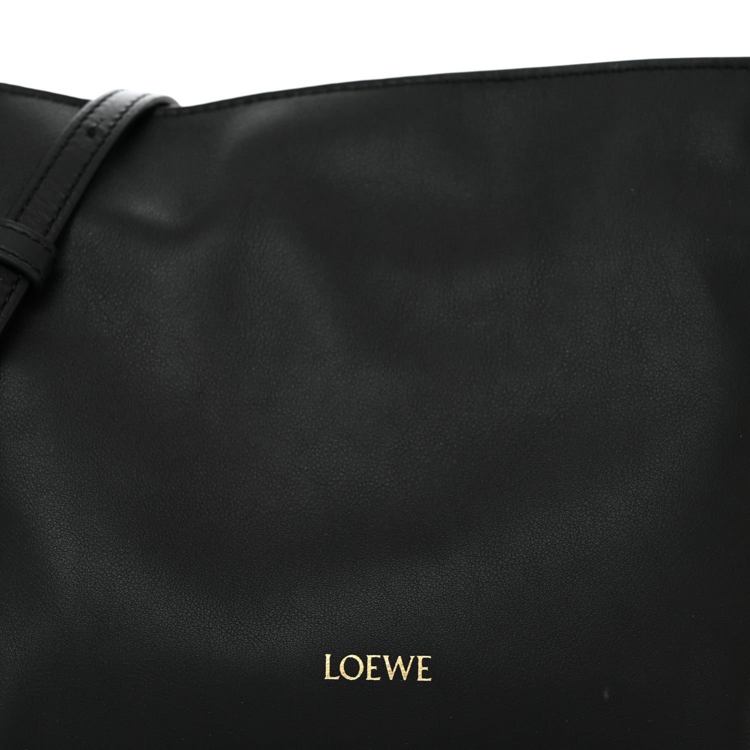 Loewe Calfskin Mini Flamenco Knot Clutch Black 8 of 11