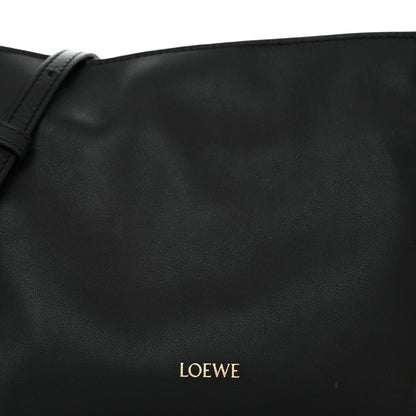 Loewe Calfskin Mini Flamenco Knot Clutch Black 8 of 11