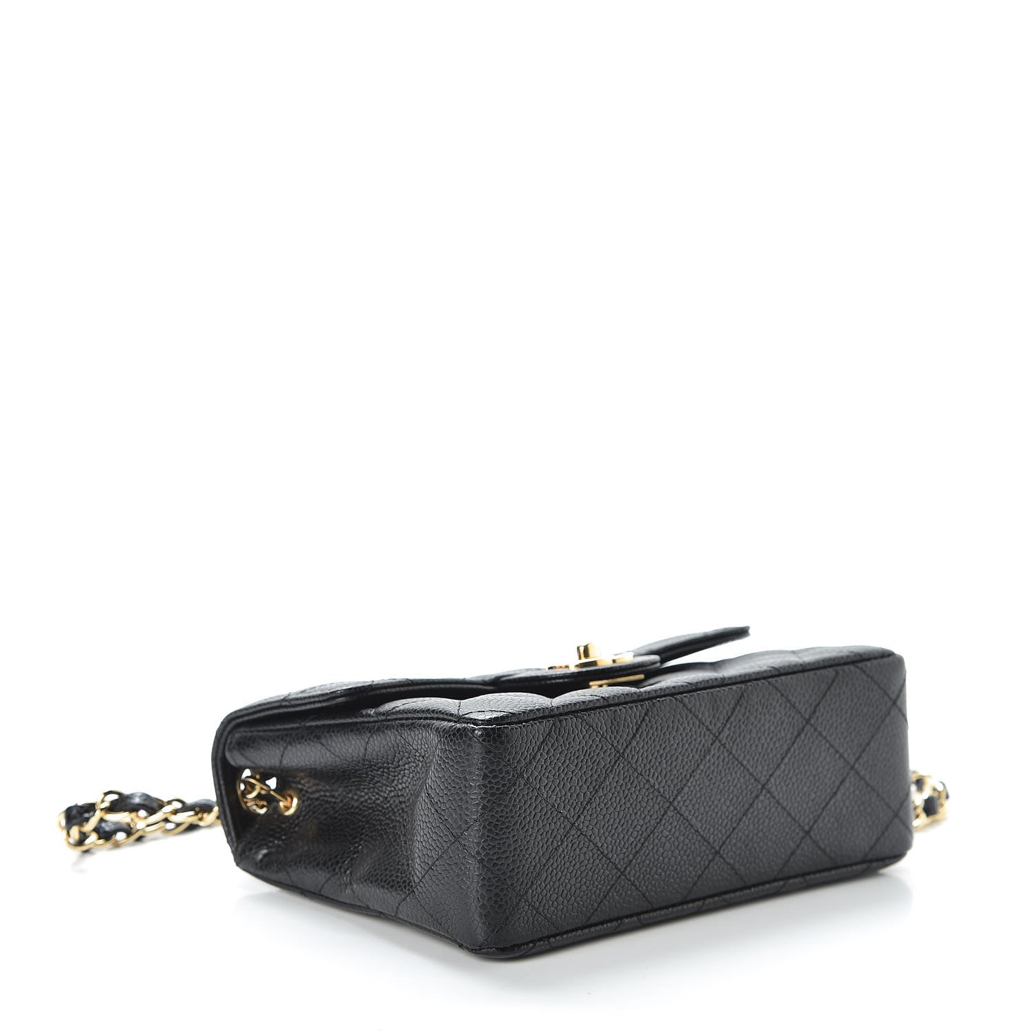 Chanel Caviar Quilted Mini Square Flap Black 4 of 9