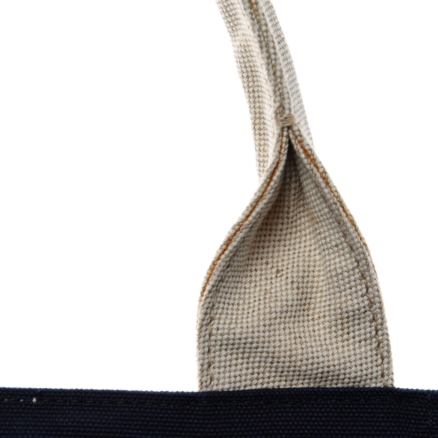 Canvas Mistolino Canapa Tote Naturale Blue