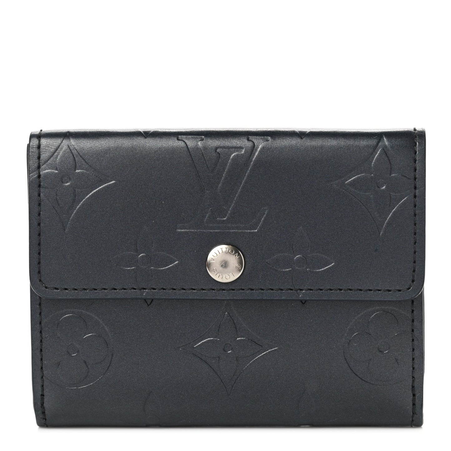 Mat Monogram Ludlow Wallet Blue