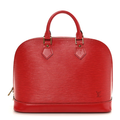 Louis Vuitton Epi Alma PM Castillan Red 1 of 10