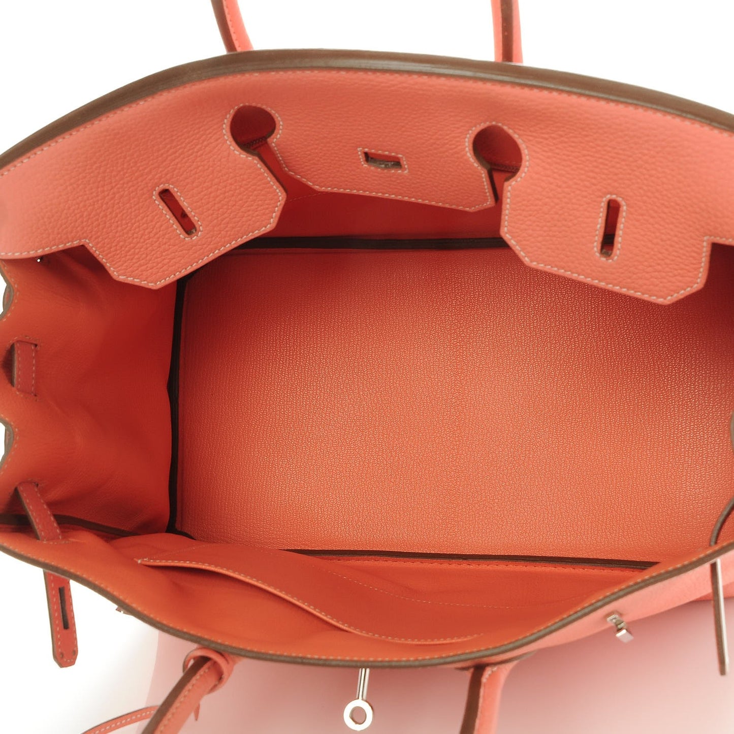 Taurillon Clemence Birkin 30 Crevette