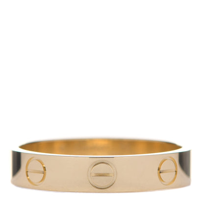 Cartier 18K Yellow Gold 3.5mm LOVE Wedding Band Ring 52 6 1 of 5