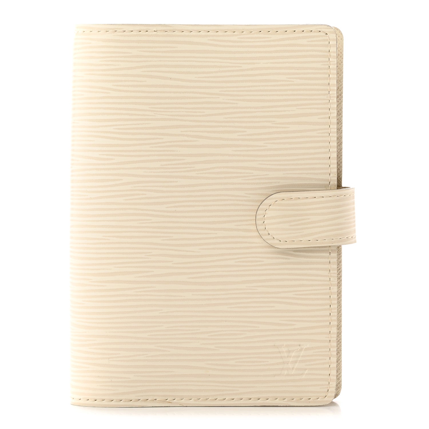 Louis Vuitton Epi Small Ring Agenda Cover Ivory 1 of 12