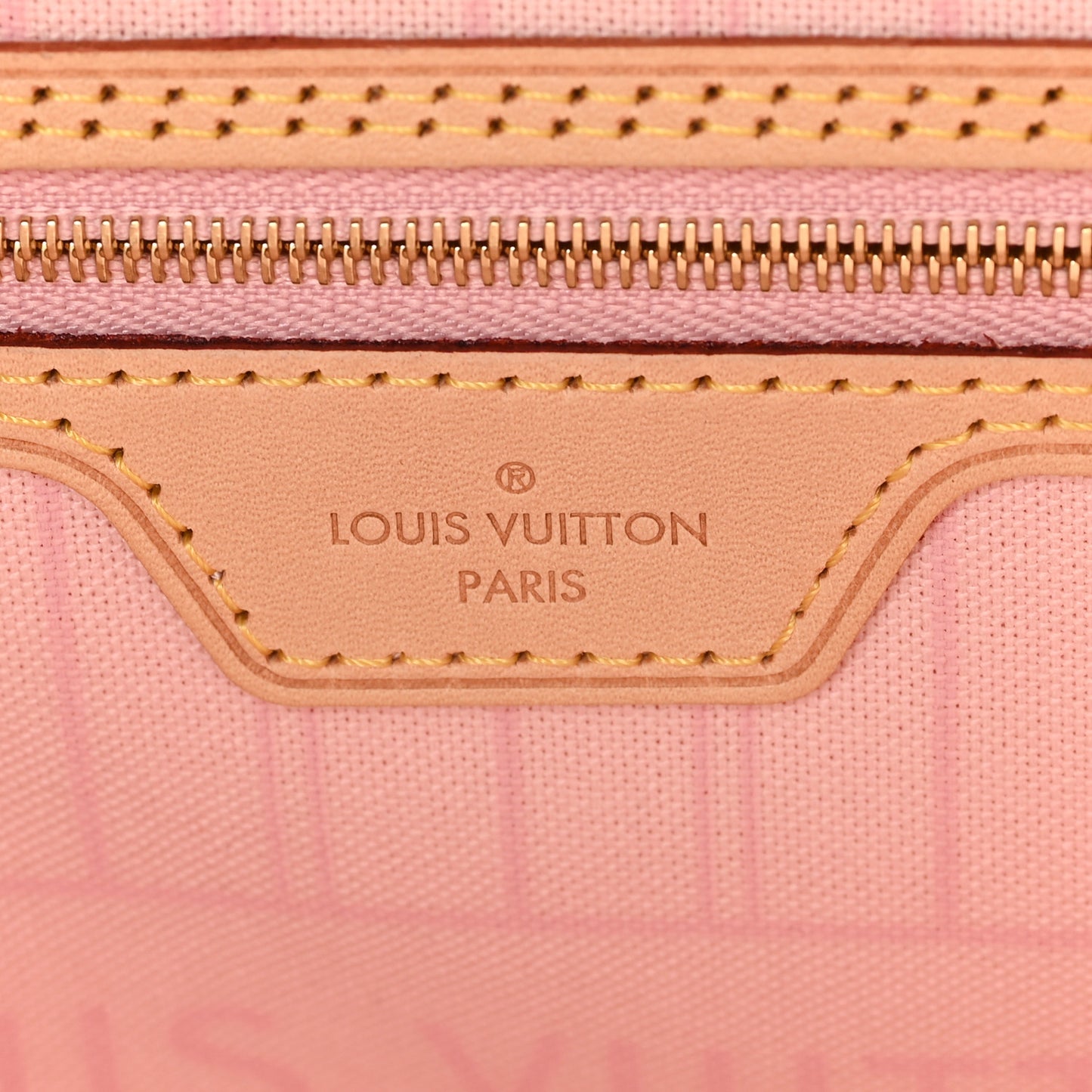 Damier Azur Neo Neverfull MM Rose Ballerine