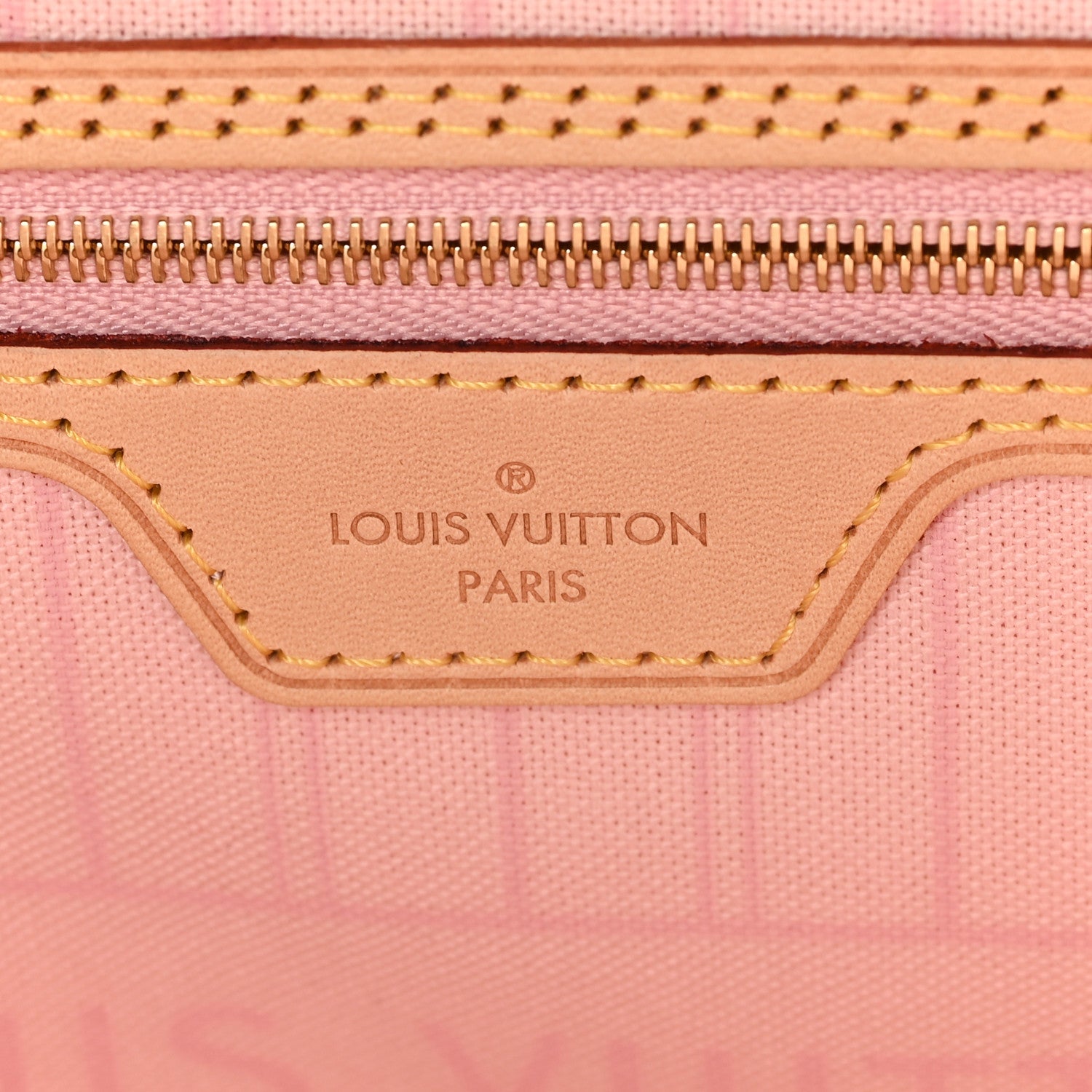 Louis Vuitton Damier Azur Neo Neverfull MM Rose Ballerine 7 of 11