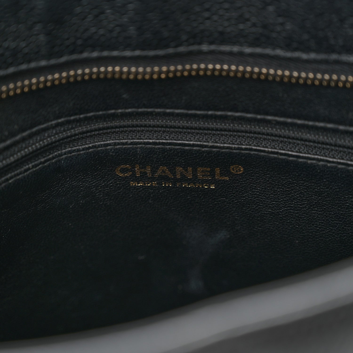 Chanel Caviar Quilted Medallion Tote Black 6 of 11