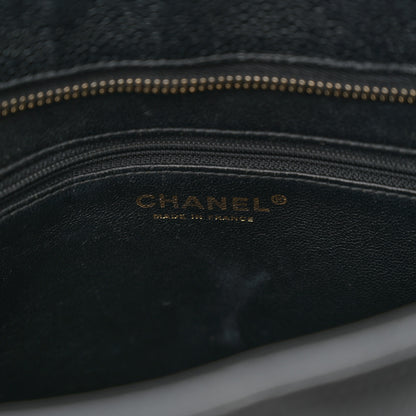 Chanel Caviar Quilted Medallion Tote Black 6 of 11