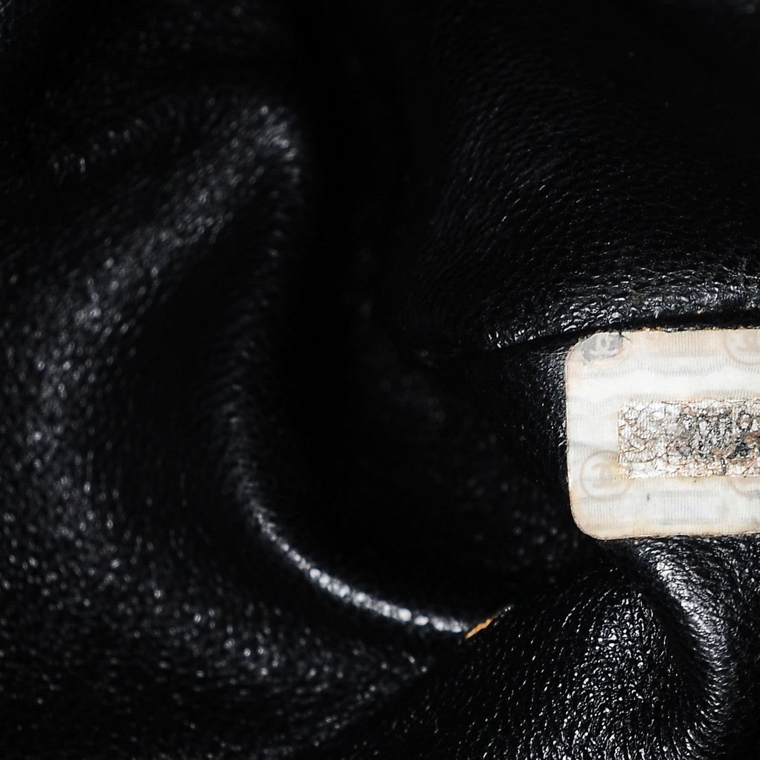 Chanel Lambskin Jumbo Shoulder Bag Black 8 of 8