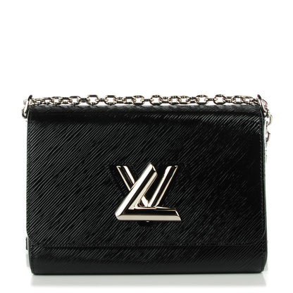 Louis Vuitton Electric Epi Twist Shoulder Bag MM Black 1 of 7