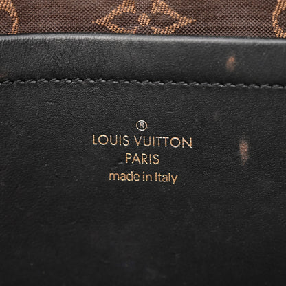 Louis Vuitton Calfskin Monogram Embossed Utility Crossbody Black 6 of 12