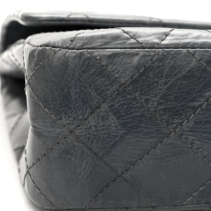 Chanel Aged Calfskin Quilted 50th Anniversary 2.55 Reissue 227 Flap Grey 11 of 12