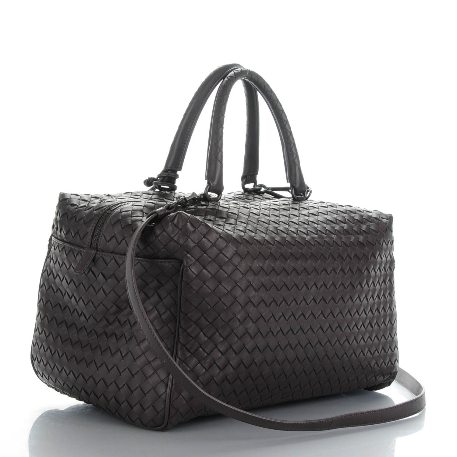 Bottega Veneta Nappa Intrecciato Top Handle Bag Quetsche 3 of 7