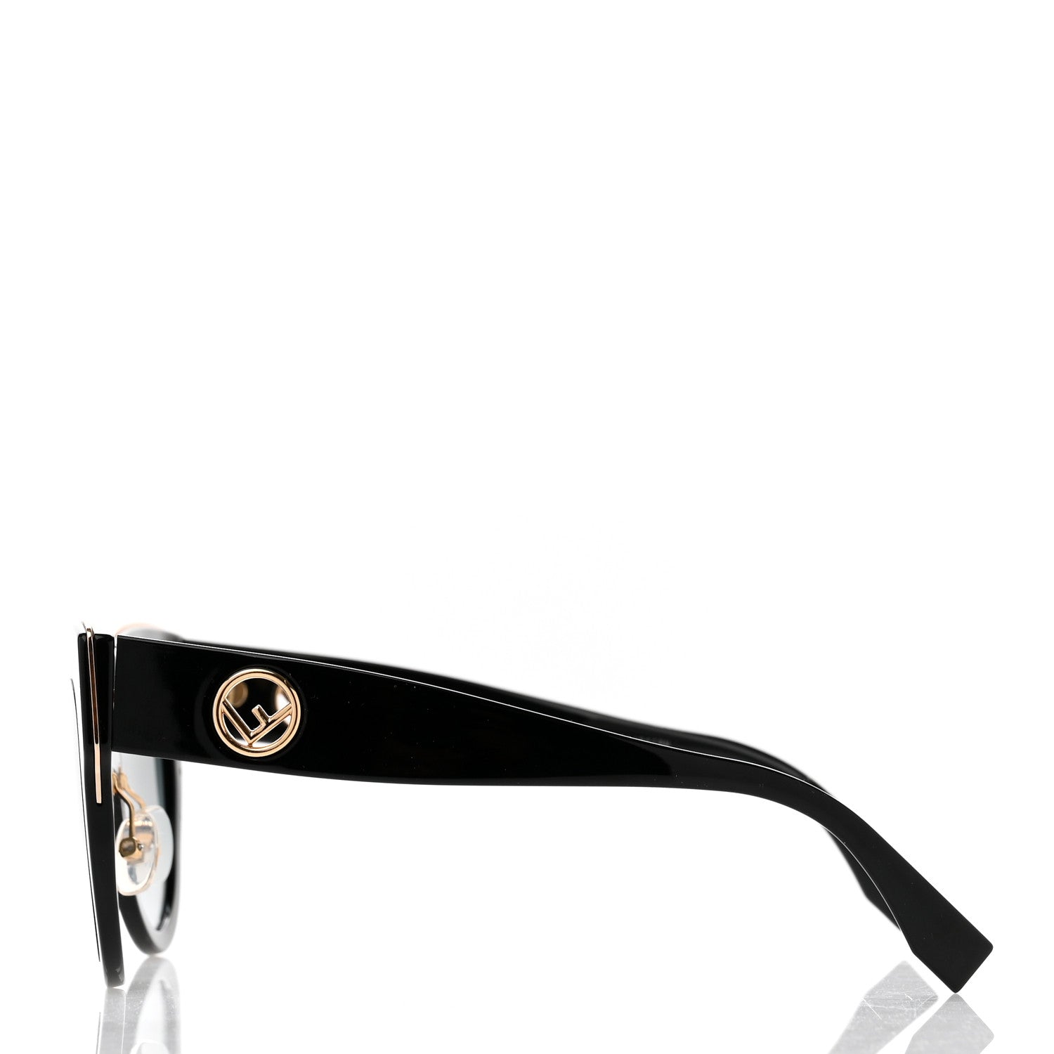 Fendi Acetate F is Fendi Cat Eye Sunglasses FF 0360/G/S Black 2 of 8