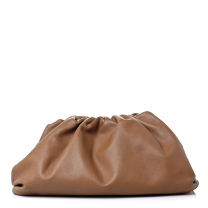 Bottega Veneta Smooth Butter Calf The Pouch Oversized Clutch Teak 1 of 10