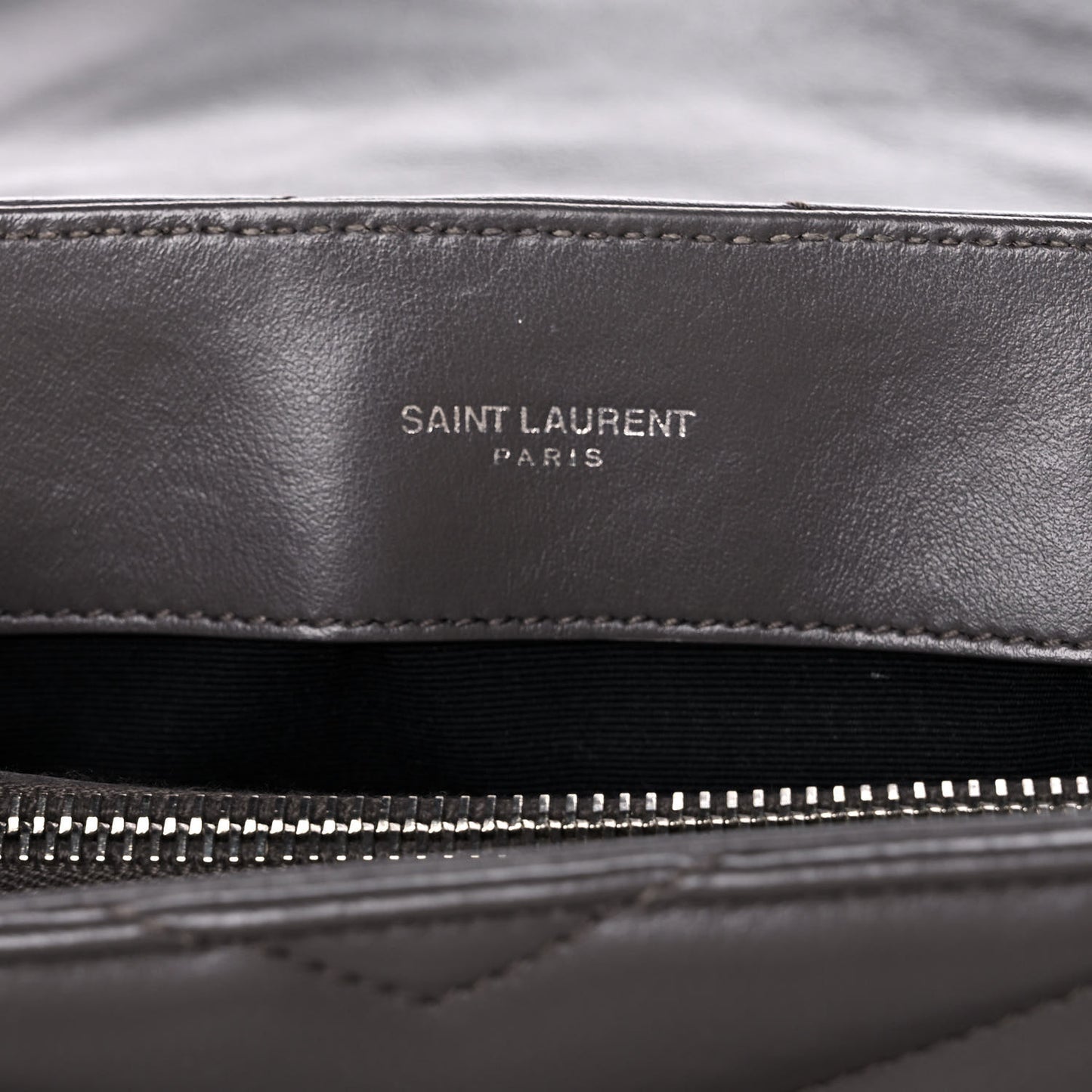Calfskin Y Quilted Monogram Small Loulou Chain Satchel Earth