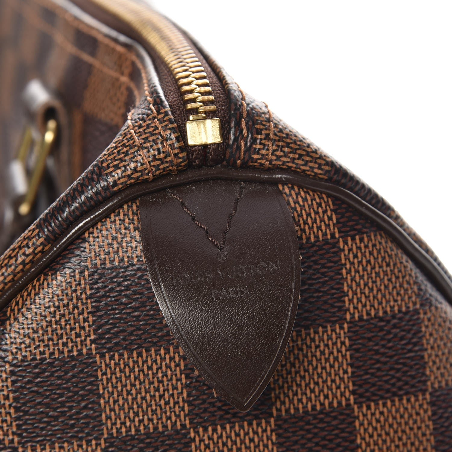 Louis Vuitton Damier Ebene Speedy 30 5 of 9