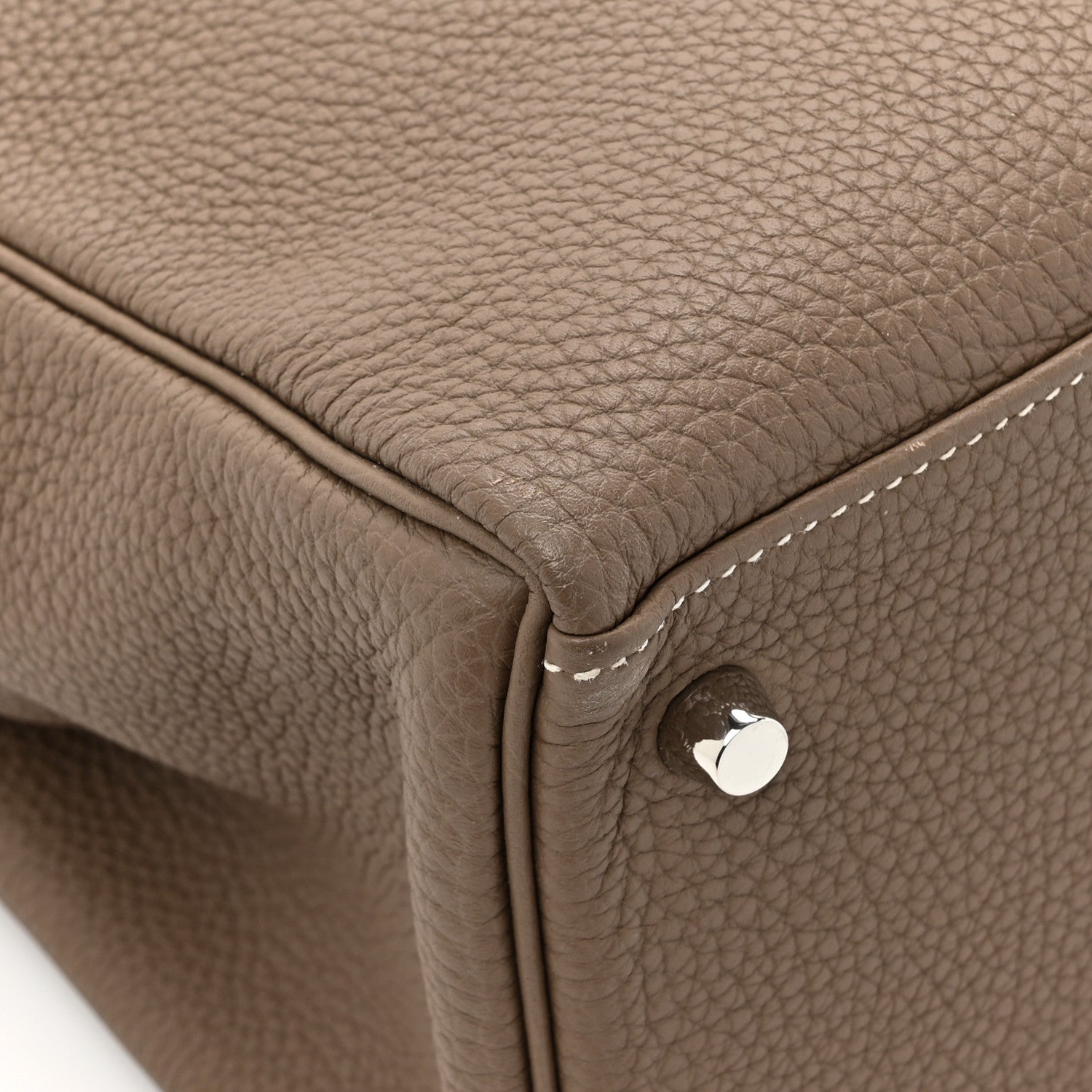Hermes Togo Kelly Retourne 35 Etoupe 15 of 18
