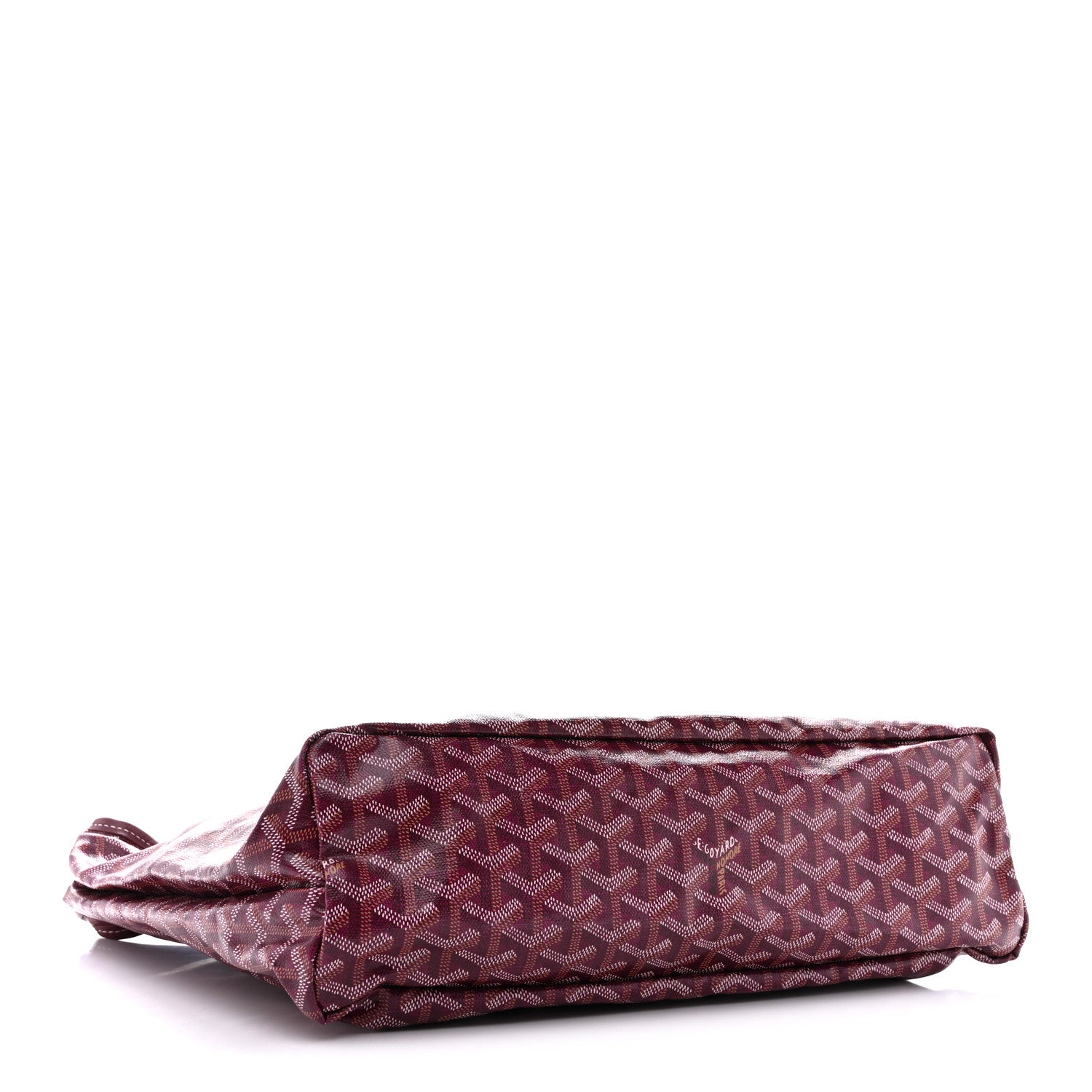 Goyard Goyardine Fidji Zip Hobo Burgundy 4 of 14