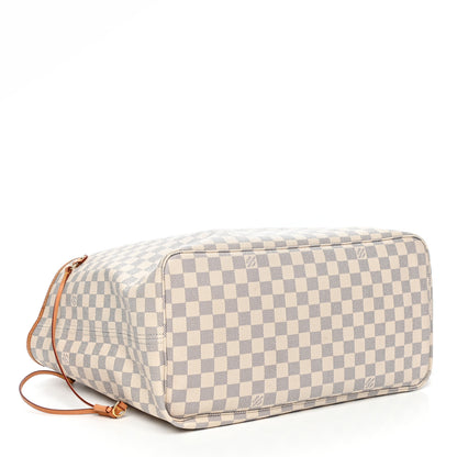 Louis Vuitton Damier Azur Neo Neverfull GM Rose Ballerine 4 of 12