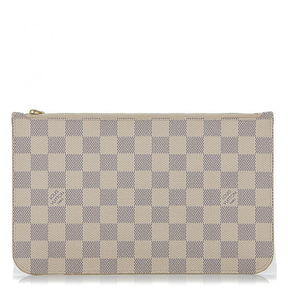 Louis Vuitton Damier Azur Neverfull MM GM Pochette 1 of 6