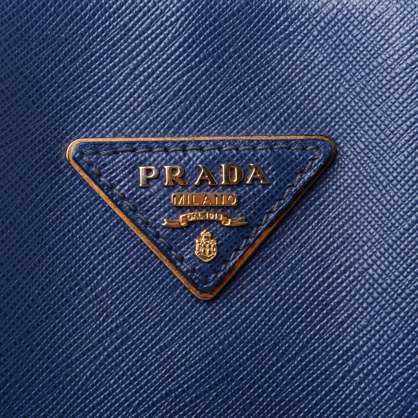 Saffiano Lux Large Promenade Tote Bleuette