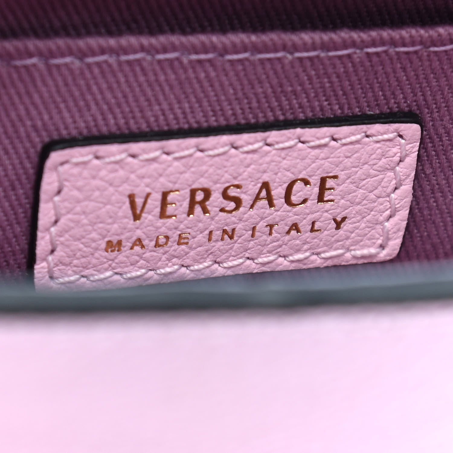 Versace Calfskin La Medusa Small Hobo Crossbody Pink 6 of 8