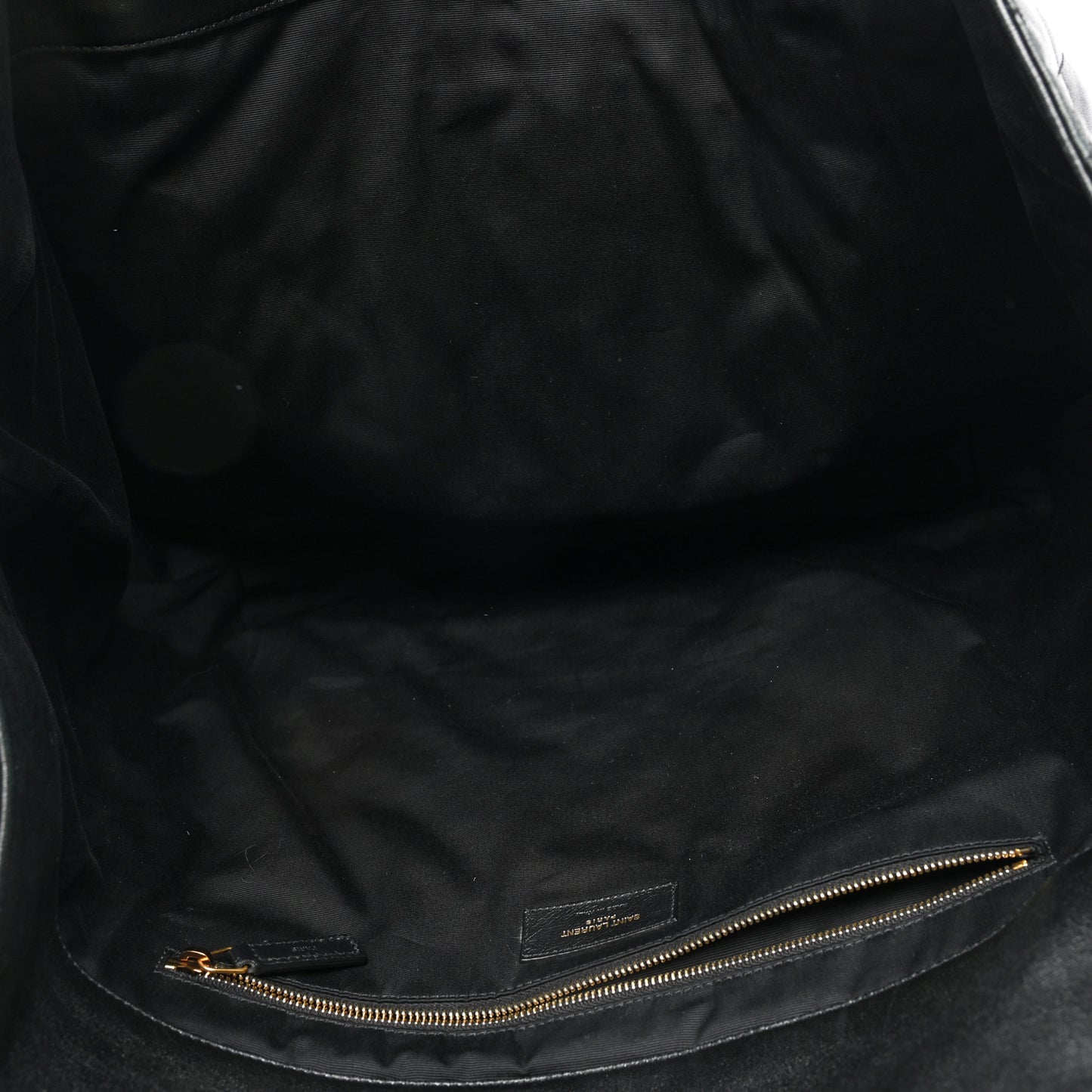 Lambskin Quilted Maxi Icare Shopping Tote Black
