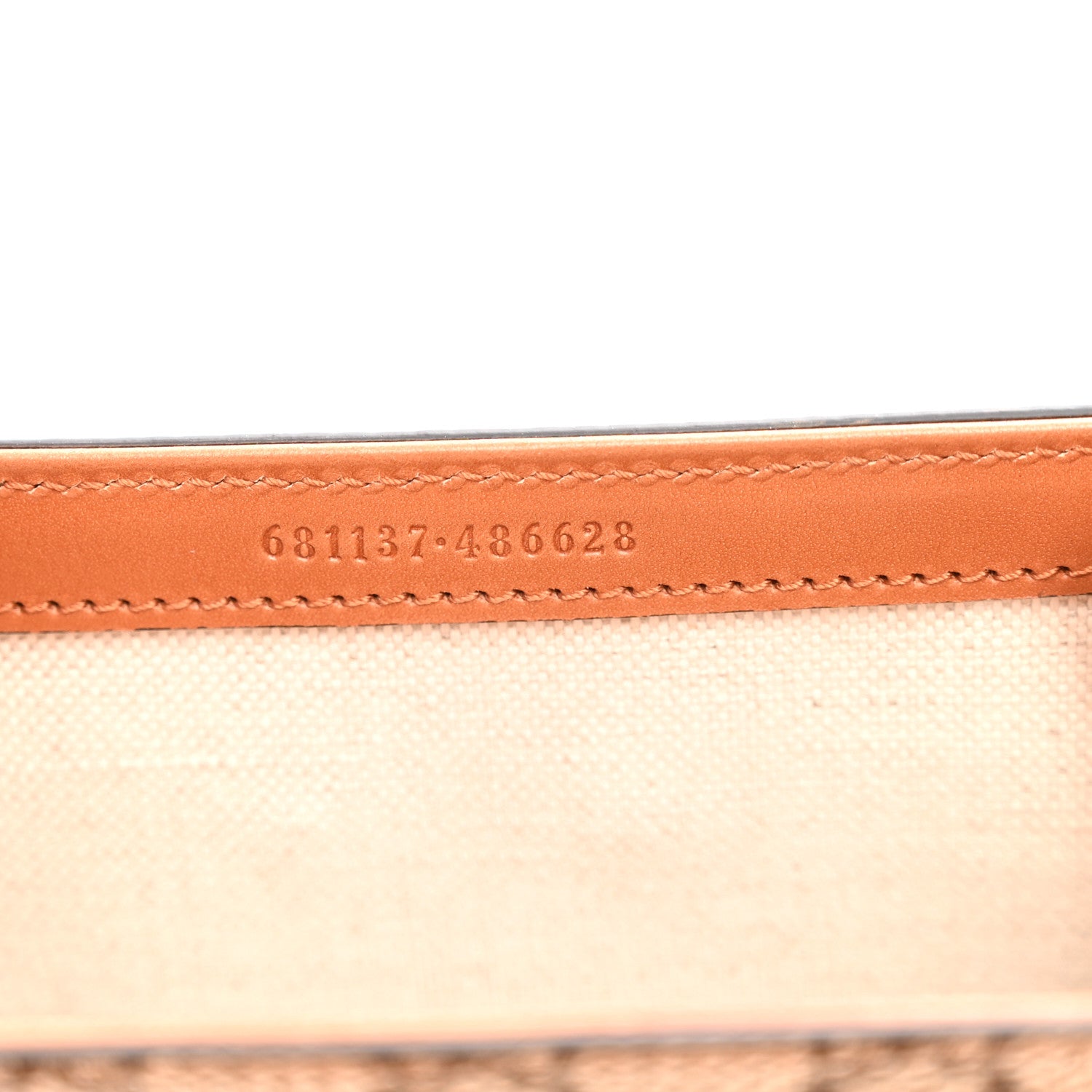 Gucci GG Supreme Monogram Web Bamboo Mini 1947 Belt Bag 80 32 Beige 8 of 11
