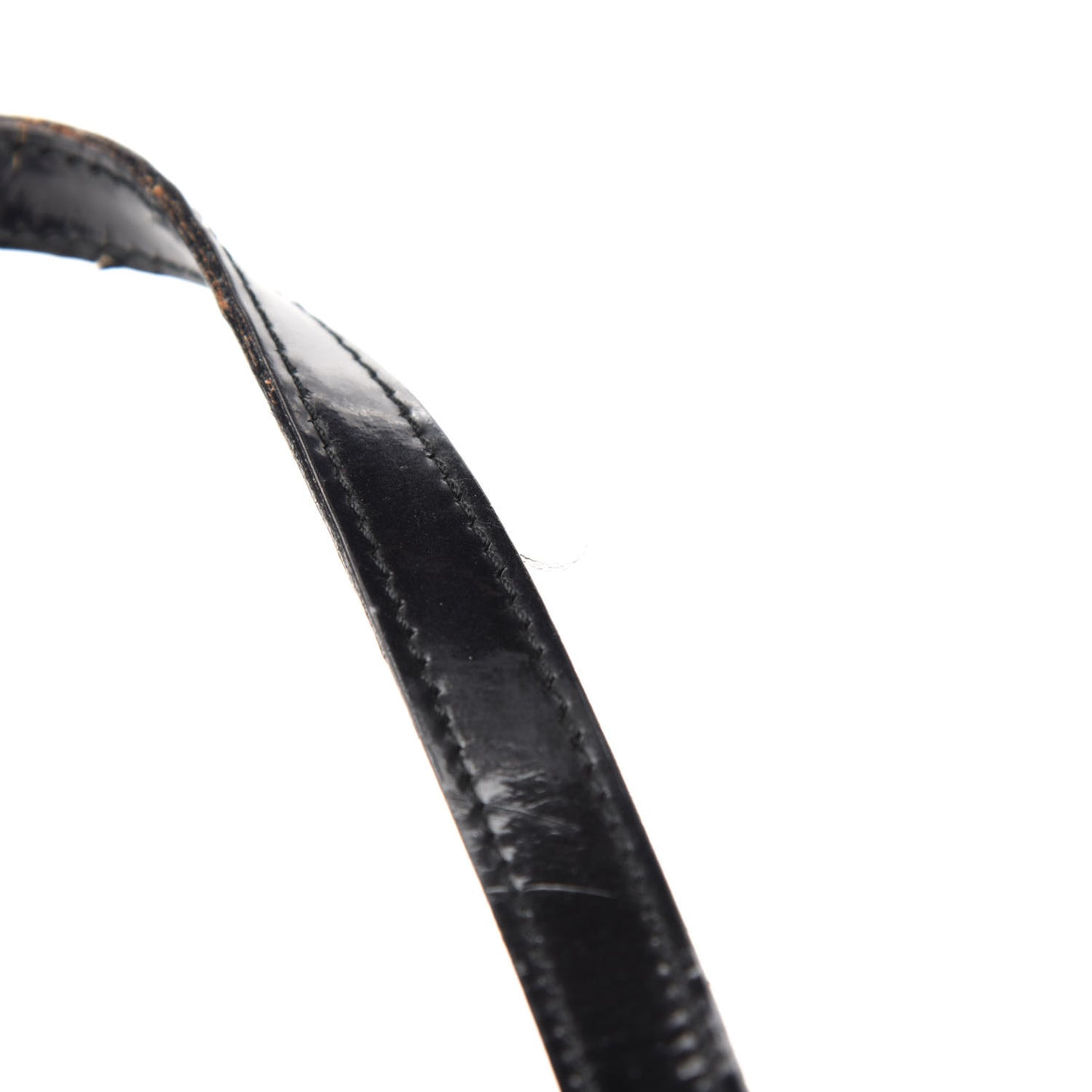 Tessuto Nylon Vernice Bauletto Black