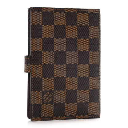Louis Vuitton Damier Ebene Small Ring Agenda Cover 3 of 8