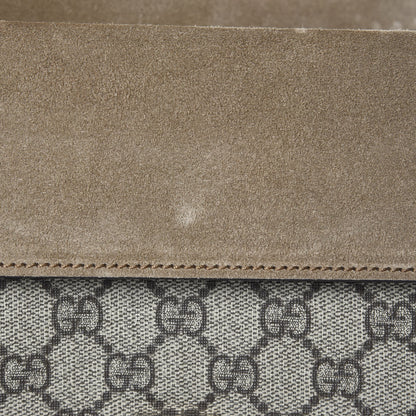 Gucci GG Supreme Monogram Mini Dionysus Shoulder Bag Taupe 9 of 11