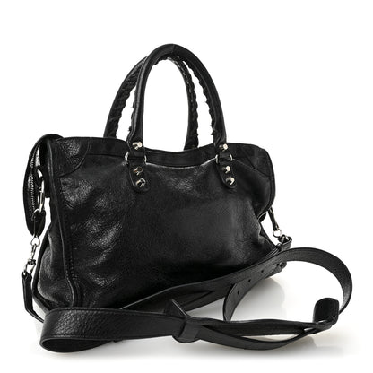 Balenciaga Agneau Classic Silver Hardware S City Black 4 of 13