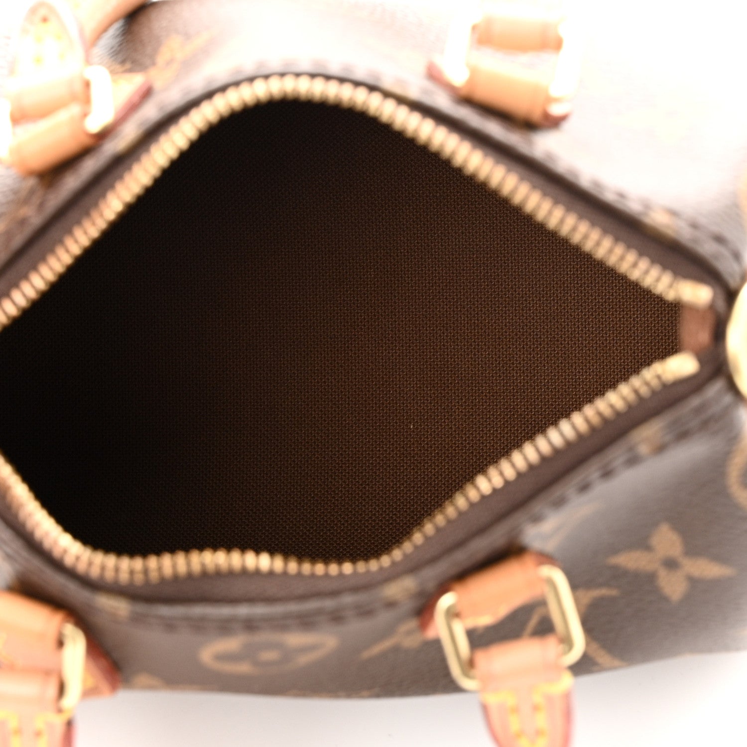 Louis Vuitton Monogram Nano Speedy Bandouliere 5 of 11