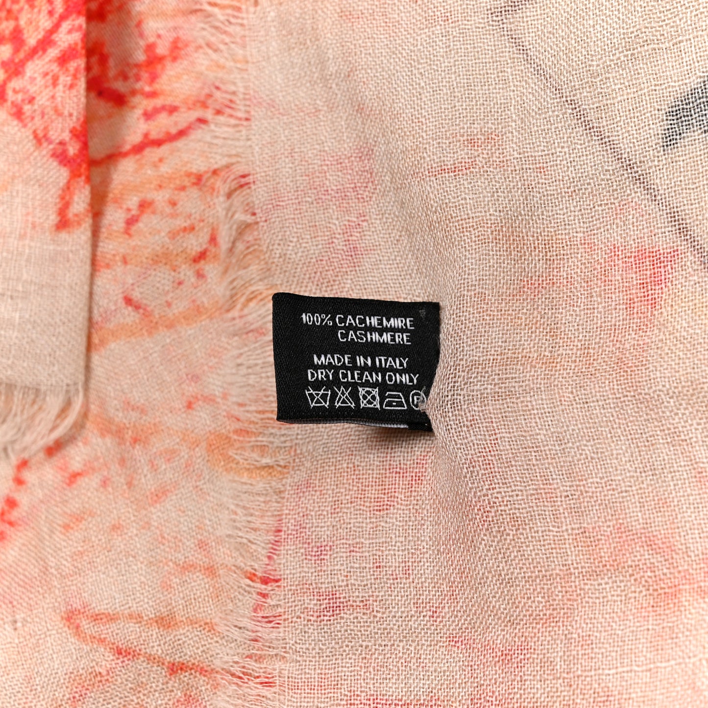 Cashmere Printed Scarf Multicolor