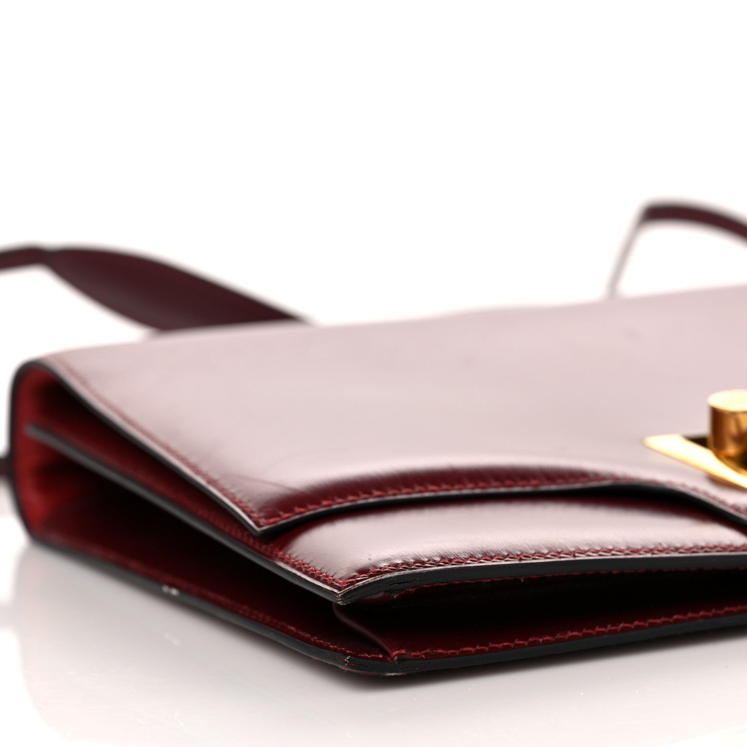 Hermes Box Sack Ex-Libris Shoulder Bag Rouge H 6 of 14