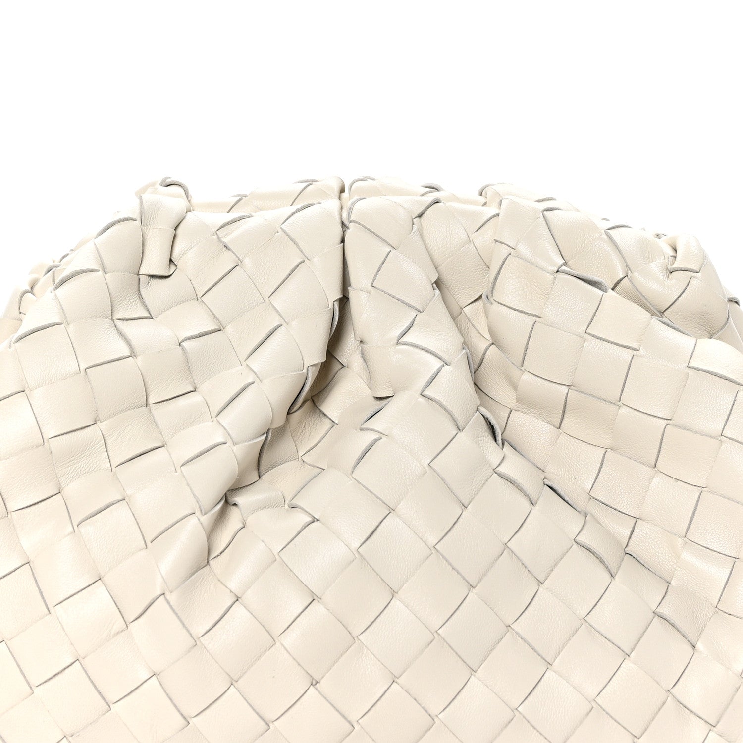 Bottega Veneta Nappa Maxi Intrecciato The Pouch Oversized Clutch Plaster 8 of 10